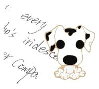 Pasador de esmalte para perro, labrador, perro pastor, perro salchicha, broche de bulldog, Klein, Metal no precioso