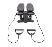 Pasador de fitness portátil, mini stepper para entrenamiento en casa, oficina, gimnasio, ejercicio, máquina de pescar, adecuado para casa, apartamento, oficina, salón, dormitorio, balcón, gimnasio en