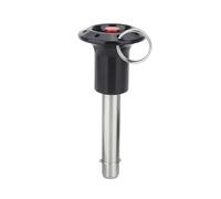 Pasador de liberación rápida con botón VCN123 Pasadores de bloqueo bola liberación rápida acero inoxidable 304 10 mm, longitudes a 100(VCN123 10 25mm)