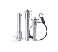 Pasador de liberación rápida de acero inoxidable/Pasador de bloqueo de bola/Pasador de audio de matriz lineal Pasador de seguridad con botón de bola de acero(1pcs 10x20mm)