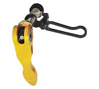 Pasador de liberación rápida para bicicleta, Abrazadera de asiento de poste de tornillo de liberación rápida for bicicleta Multicolor(Gold)