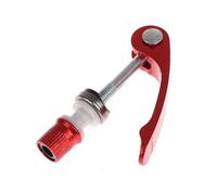 Pasador de liberación rápida para bicicleta, Tornillo de abrazadera for sillín de bicicleta de liberación rápida, multicolor, paquete de 3(3pcs Red)