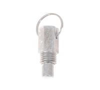 Pasador de límite de servicio con anillos de tracción de resorte, hardware de perno de posicionamiento para equipos de elevación de escaleras Hardware industrial