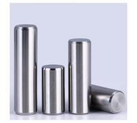 Pasador De Localización Cilíndrico De Acero Inoxidable M1 304, Pasadores De Eje Fijo, Varilla Sólida Redonda(1x10)