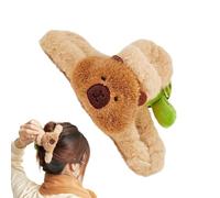 Pasador de pelo Capybara: accesorio para el cabello dulce y elegante para los amantes de la capibara, resistente y ligera, perfecta para uso diario, fiestas y como regalo, diseño único para todas las