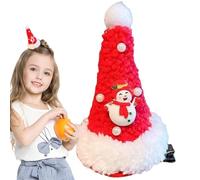 Pasador de pelo con perlas de Navidad, pinzas para el pelo de Navidad, gorro de Navidad, decoración de horquilla, elegante y lindo, herramienta para moldear el cabello para fiestas de amigos, fiestas