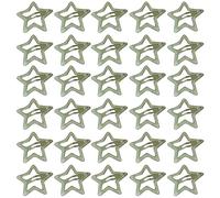 Pasador de pelo de estrella brillante para niños y niñas, horquilla de metal antideslizante, tocado de metal, accesorio para el cabello, decoración para el cabello