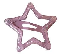 Pasador de pelo de estrella brillante para niños y niñas, horquilla de metal antideslizante, tocado de metal, accesorio para el cabello, decoración para el cabello
