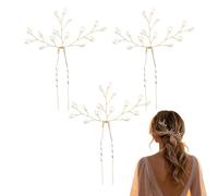 Pasador de pelo de perlas, elegantes pinzas de perlas, horquillas para el pelo de boda, para mujeres y niñas, damas de , novia, graduación, banquete, , viajes, actividades y eventos