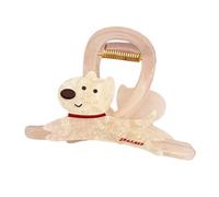 Pasador de pelo de perro de dibujos animados, práctico clip para el pelo que añade un toque de ternura a cualquier atuendo, ideal para fotos y eventos