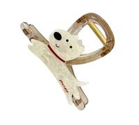 Pasador de pelo de perro de dibujos animados, práctico clip para el pelo que añade un toque de ternura a cualquier atuendo, ideal para fotos y eventos