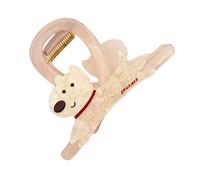 Pasador de pelo de perro de dibujos animados, práctico clip para el pelo que añade un toque de ternura a cualquier atuendo, ideal para fotos y eventos