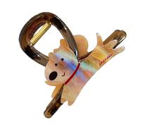 Pasador de pelo de perro de dibujos animados, práctico clip para el pelo que añade un toque de ternura a cualquier atuendo, ideal para fotos y eventos