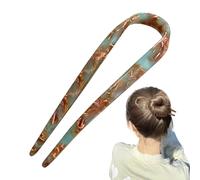 Pasador de pelo francés - Accesorios para el pelo largo clásico de 2 puntas, elegante, duradero, diseño elegante, elegante, elegante, elegante, elegante, accesorio para el cabello para mujeres, niñas