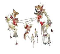 Pasador de pelo vintage con flecos, peine antiguo para el pelo, peine para disfraz de Han, decoración para el cabello, para boda y novia