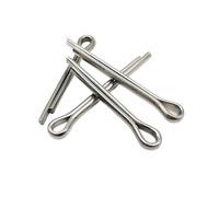 Pasador de resorte en forma de U, Pasadores de chaveta resorte en forma U acero inoxidable 304 M1-M10 8-100 mm(55mm,50pcs M2.5)