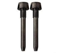 Pasador de retención de pastillas de freno de bicicleta, 4 piezas de aleación de titanio, accesorios de repuesto para Magura MT24568 (negro)