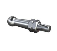 Pasador de sonda del pedal del reposapiés M6 Estribera(30mm silver)