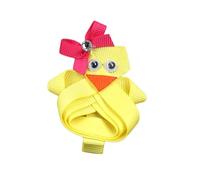 Pasador de tela para el pelo con diseño de conejitos de Pascua/pollo, accesorios para el pelo, para festivales, eventos, escuela, niños