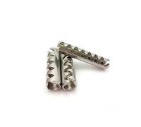 Pasador elástico abierto dentado de acero inoxidable 304/pasador cilíndrico dentado/pasador de puerta M2M2.5M3M4M5M6(20pcs M2.5X12)