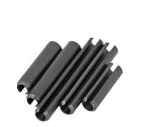 Pasador elástico cilíndrico abierto de acero al carbono negro de 65 Mn M5-M12(M12x25(20Pcs))