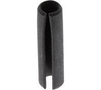 Pasador elástico para bisagra de puerta, 6 mm, diámetro, 25 mm, longitud, 20 unidades