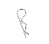 Pasador en R de acero inoxidable 304, M2x50mm, 10 unidades