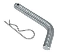 Pasador Enganche Remolque - 5/8 Pulgadas Zinc Alta Resistencia, Cerradura Acoplamiento Universal Con Perno Seguridad Y Fijador Para Acoplador, Minimiza Vibración | Arrastre Seguro De Camiones, Tráiler