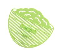 Pasador para cazuela - Fijación multifunción con clip | Tamiz fino forma cara sonriente para fideos de arroz vegetal | Se adapta a estufas ensaladas, vivienda estudio cocina, pasta