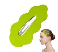 Pasador para el pelo, clip de pelo japonés coreano Ins Girl con de corazón | Clip de borde antideslizante para peinados de moda | Base de color caramelo lindo clip de flequillo para estudiantes