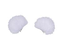 Pasador para el pelo con orejas de oso animé de los años 2000, pelo sintético peludo, pasador de oreja de animal para bailes de máscaras, decoración creativa para el cabello