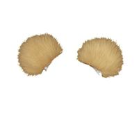 Pasador para el pelo con orejas de oso animé de los años 2000, pelo sintético peludo, pasador de oreja de animal para bailes de máscaras, decoración creativa para el cabello