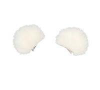 Pasador para el pelo con orejas de oso animé de los años 2000, pelo sintético peludo, pasador de oreja de animal para bailes de máscaras, decoraciones creativas para el pelo, para fiestas temáticas