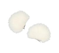 Pasador para el pelo con orejas de oso animé de los años 2000, pelo sintético peludo, pasador de oreja de animal para bailes de máscaras, decoración creativa para el cabello