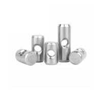 Pasador, Tuerca incrustada de martillo de perno de barril de acero inoxidable 304 for muebles de madera M4 M5 M6 5 piezas(M5x10-8(5pcs))