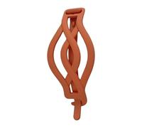 Pasadores anchos de moda para el pelo, pinza para el pelo, color marrón, elegante, accesorio ancho para el cabello, uso casual, clip de garra grande