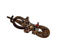 Pasadores Con Patrón De Animales a Pasador De Trenzado Cómodo Para Mujeres Adultas Y Adolescentes Accesorios De Peinado Multiusos Clip Antideslizante