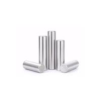 Pasadores de acero inoxidable con cabeza redonda, Paquete de varios tamaños cabeza plana biselada dos extremos con pasadores cilíndricos acero inoxidable 304(50pcs M1X18)