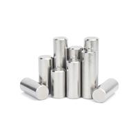 Pasadores de acero inoxidable con cabeza redonda, Pasadores cilíndricos de acero inoxidable 304, tamaños métricos, M1-M3, paquete surtido(M2.5X8(50pcs))