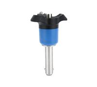 Pasadores de bloqueo bola acero inoxidable, 1 pieza VCN120, tipo eyector, pasador superior barco liberación rápida, accesorios con fijación cabeza esférica(Blue,VCN120-5-100mm)