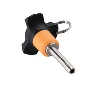 Pasadores de bola de liberación rápida con botón de acero inoxidable para aplicaciones industriales y técnicas (diámetro 6 mm-25)