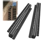 Pasadores De Cajón De Guías Para Cajones,Rieles Cajones,2 Piezas Rieles De Escalera Pesada,Capacidad Carga 120 Kg,Para Cajones Extensión(400-900mm)
