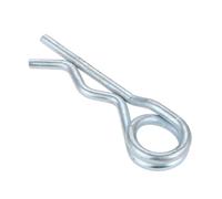 Pasadores de chaveta, Pasador de chaveta doble anillo, Clips en R, retención acero con resorte for remolque, camión, barco carga, RV, granja, césped y jardín