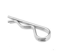 Pasadores de chaveta, Pasador de chaveta resorte tipo R acero, pasador Tractor pelo con abrazadera dividida en forma onda