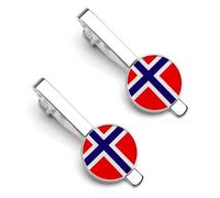 Pasadores De Corbata Con La Bandera Nacional Del Reino De Noruega Para Hombre Con Cierre De Pinza Para Negocios Fiestas Bodas Aniversarios Y Navidad