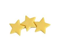 Pasadores de estrella para niños, pinza de pelo de estrella amarilla para niñas, horquilla de estrella para el pelo, pasador de pico de pato, clip para el pelo de estrella para niña