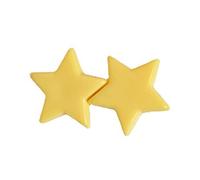 Pasadores de estrella para niños, pinza de pelo de estrella amarilla para niñas, horquilla de estrella para el pelo, pasador de pico de pato, clip para el pelo de estrella para niña