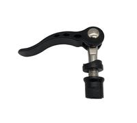 Pasadores de liberación rápida para bicicleta, Abrazadera for tija de sillín de liberación rápida for bicicleta, perno de brocheta, palanca de leva M8 (40-120mm), negro y plateado(M8x55 Black Color)