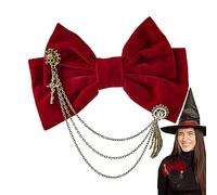 Pasadores de moño | Pasador de pelo retro con calavera y cadena de engranaje, pasador ligero y elegante para banquetes, bodas, decoración de peinado