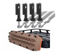 Pasadores de montaje para tablas de recuperación, diseño bloqueable, pines de montaje, kits de seguridad a prueba de robos, pines de montaje para tablas de recuperación MaxTrax MKII, 4 paquetes